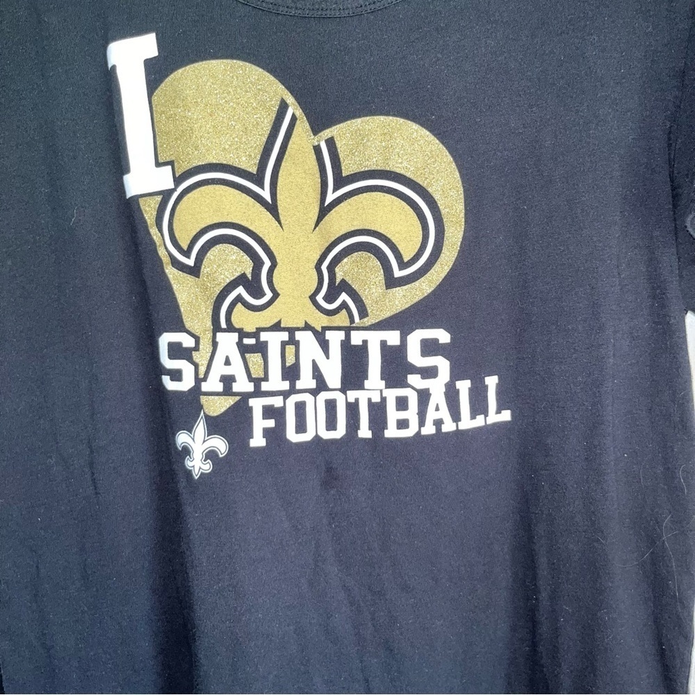 Reebok NFL Saints Black Tee - Picture 2 of 4